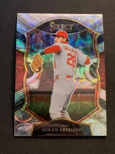 NOLAN ARENADO #54 - 2021 SELECT - SILVER SCOPE PRIZM - CONCOURSE LEVEL - Picture 1 of 2