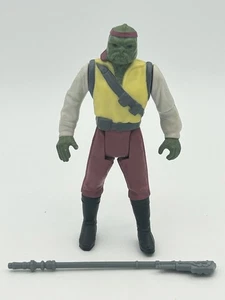 Vintage Star Wars 1985 POTF Barada  100% Complete w/ ORIGINAL Staff - Picture 1 of 2