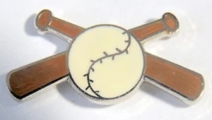 Baseball Lapel Pin Vintage  Baseball and Bat Sports Souvenir - Picture 1 of 2