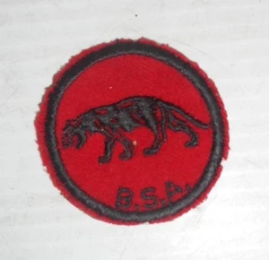 Boy Scouts of America BSA Rojo/Negro PANTHER PATROL Uniforme Medallón Parche 2" W - Imagen 1 de 2