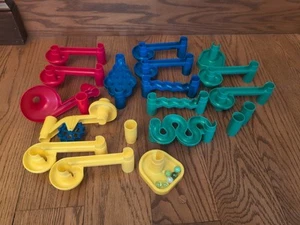 Discovery Toys Marbleworks Marble Run 20 Pieces + 6 Marbles Construction Toy - Picture 1 of 7