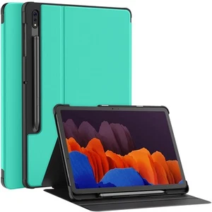Galaxy Tab S8+/S7 FE/S7 Plus Case with S Pen Holder [SM-X800/X806/T730/T736B/... - Picture 1 of 8