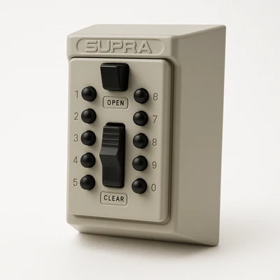SUPRA 001409 Key Safe Box Complete With Cover – Secure Lock Box – NEW & GENUINE - Image 1 of 4