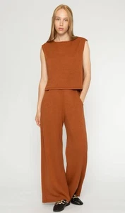 Pantalones de salón Ripley Rader NUEVOS RUST naranja para mujer talla 2 PEQUEÑOS PRECIO DE VENTA SUGERIDO POR EL FABRICANTE 198 USD - Imagen 1 de 9