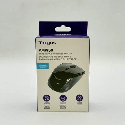 New Targus Blue Trace Wireless Mouse AMW50 - Image 1 of 4