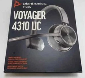 Poly - Voyager 4320 UC Wireless Headset with mic - Black 7Y211AA !Read! - Picture 1 of 1