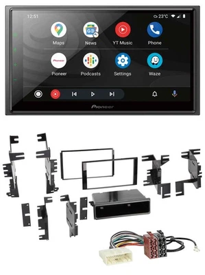 Pioneer USB 2DIN DAB MP3 Bluetooth Autoradio für Nissan Juke Navara NV ab 12 - Bild 1 von 4