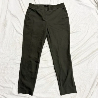 Express Columnist Green Dress Pants Women’s 4R - Image 1 of 4