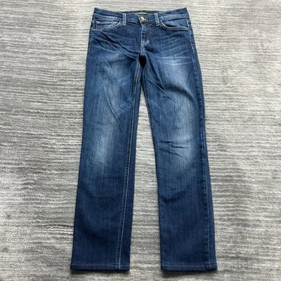 Pantalones de mezclilla Joe's talla 27 para mujer rectos lavado medio azul entrepierna dobladillo a 27" Foto 1 de 4