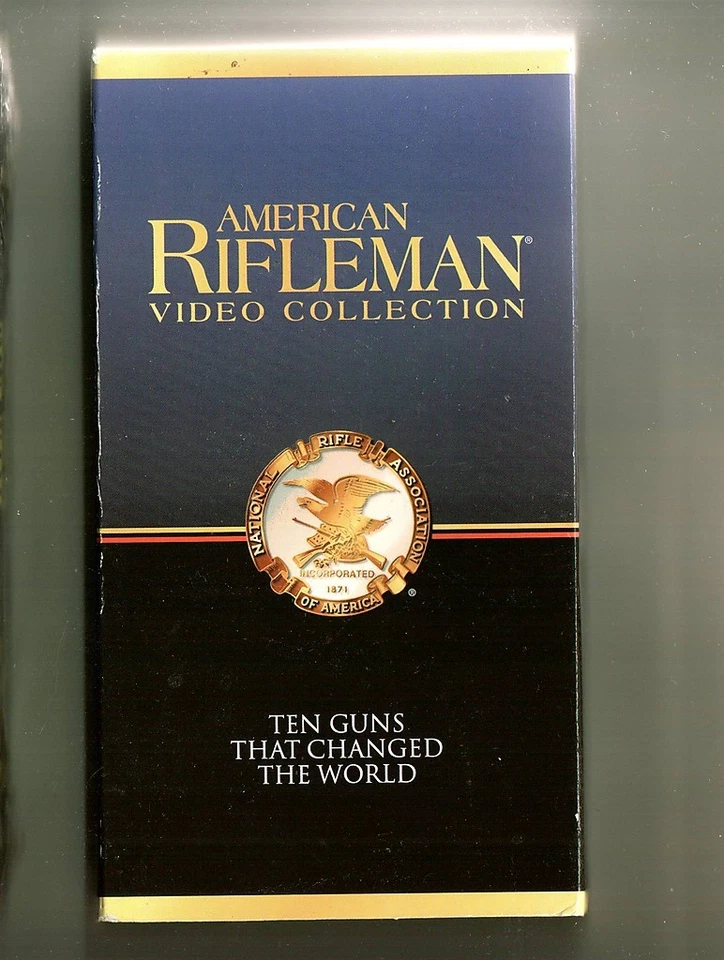 NRA AMERICAN RIFLEMAN 10 GUNS THAT CHANGED WORLD VHS History Video Tape - Image 1 of 1