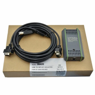 NEW 6GK1571-0BA00-0AA0 For Siemens S7-200/300/400 PLC Cable USB A2 Adapter - Image 1 of 4