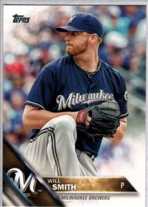 2016 Topps #670 Will Smith NM-MT Brewers - Picture 1 of 1