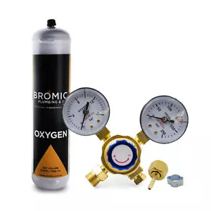 Hot Devil High Pressure Oxygen Cylinder Upgrade Kit for Oxy Brazing Welding - Picture 1 of 6