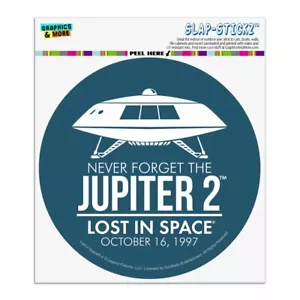 Adhesivo para ventana de parachoques círculo nave espacial perdido en el espacio Júpiter 2 - Imagen 1 de 7