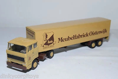 LION CAR DAF 2800 TRUCK WITH TRAILER MEUBELFABRIEK OISTERWIJK NEAR MINT - Image 1 of 4