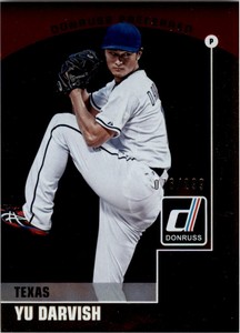 2015 Donruss Preferred Gold #22 Yu Darvish /299 - NM-MT