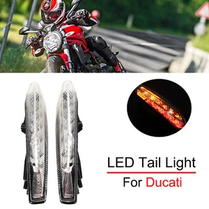 LED Tail Light For Ducati Diavel Carbon/AMG/Cromo Integrated Brake Turn Signals - Picture 1 of 11