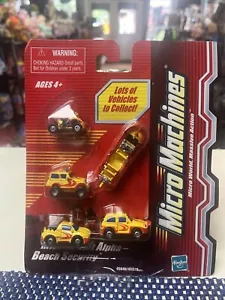 Hasbro Micro Machines Fantasy Packs Mission Unit Alpha Beach Security - Picture 1 of 2