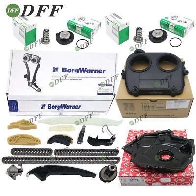 Kit de guía de tensor de cadena de distribución OEM para VW Audi A4 A5 1.8 2.0 CJEB CNCD CNCE Foto 1 de 4