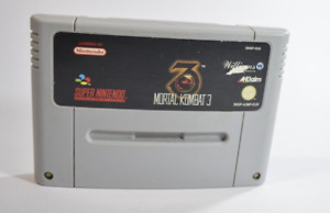 Mortal kombat 3 Super Nintendo SNES PAL retrogaming original ( Europe Vidéo Game