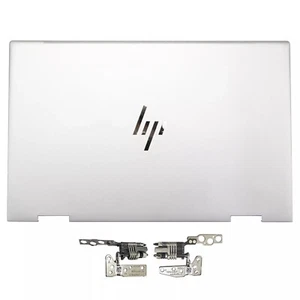 New For HP ENVY X360 15-EW 15-EY 15-EW0013DX LCD Back Cover + Hinges N09645-001 - Picture 1 of 4
