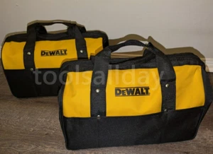 2-PACK of DEWALT Medium 15-IN Heavy Duty Contractor Jobsite Duffle Tool Bags 15" - Picture 1 of 15