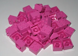 LEGO Ladrillos 2x2 x 50 piezas - Rosa Oscuro - Totalmente NUEVO - Nº de pieza 3003 - Imagen 1 de 3