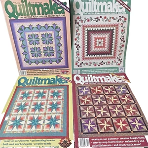 Quiltmaker Magazine Vintage Lot of 4 1991 Early Spring Summer Fall & Winter - Picture 1 of 6