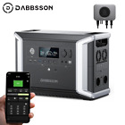 Dabbsson 2330Wh Tragbare Powerstation 16660WhMax Solargenerator LiFePo4 Batterie