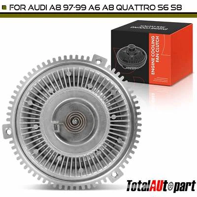 Embrague ventilador radiador para Audi A8 1997-1999 A6 A8 Quattro S8 S6 rotación estándar Foto 1 de 4