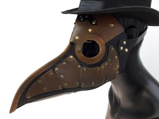 Renaissance Steampunk Plague Doctor Bird Mask Halloween Costume Cosplay Party