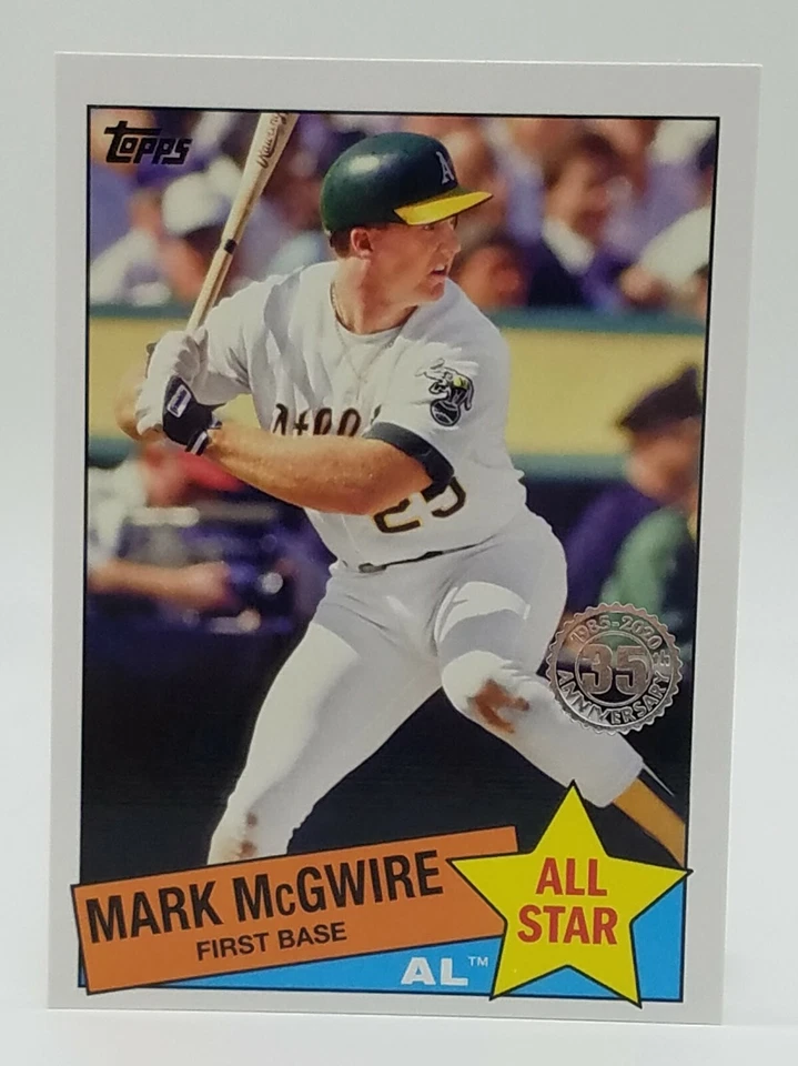 2020 Topps Series 2 Mark McGwire 35th All Star #85AS-8 Oakland A's 🔥🔥🔥 - Image 1 of 2