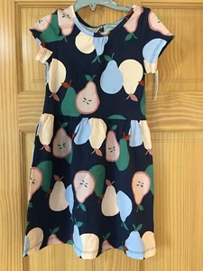 NWT Carter's Pear Dress short sleeve Girls many sizes Navy Blue - Picture 1 of 1