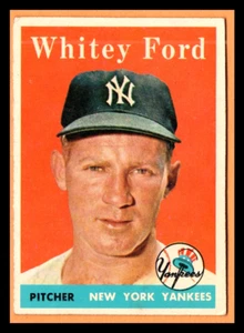 Topps 1958 Whitey Ford #320 New York Yankees EX+ - Picture 1 of 2