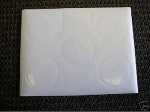 500 HIGH QUALITY GLOSSY MINI CD DVD CD-R DVD-R LABELS, MB3 - Picture 1 of 1