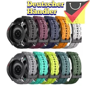 Silikon Armband 20mm für Samsung Galaxy Watch, Amazfit, Garmin, Huawei strap - Bild 1 von 23