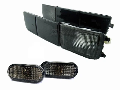 Blinker Lang Blenden Seitenblinker für VW Golf 3 Vento Rauchglas Schwarz - Bild 1 von 4