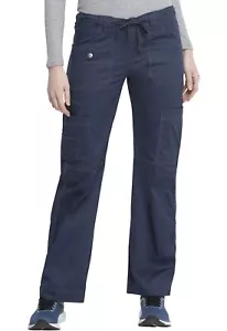 Dickies Women's GenFlex Cargo Scrubs Pant, D-Navy, Size: M Petite - Picture 1 of 8