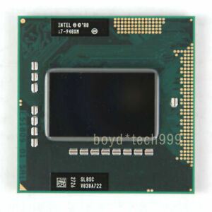 Intel Core i7-940XM CPU Quad-Core 2.13GHz 8M SLBSC 55W Socket G1 Processor