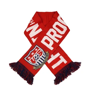 2013 USMNT vs Honduras Scarf USA US Soccer Centennial Proof Through The Night - Picture 1 of 10