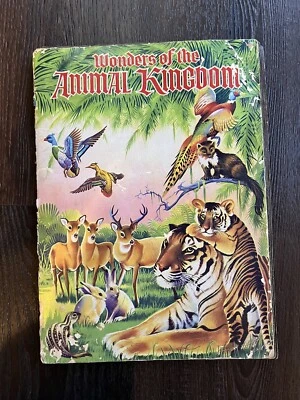 1959 wonders of The Animal Kingdom Sticker Book - Image 1 of 4