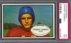 1953 Bowman FB #20 PSA 7 Charley Conerly Giants 20 Sharp! - Picture 1 of 2