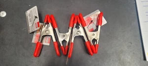 Bessey Germany XM3EU Heavy Duty Spring Clamp 1" Pack of 4 RRP £9.68 - Picture 1 of 3