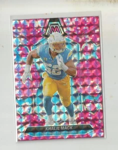 Mosaico Panini Khalil Mack 2024 camuflaje rosa mosaico - Imagen 1 de 1