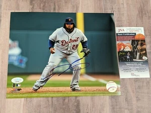 JSA Prince Fielder Signed 8x10 Photo File COA Detroit Tigers Brewers Rangers D - Picture 1 of 3