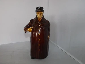 Vintage Doulton Dewars Whisky Flask Coachman c1932 - Bild 1 von 6