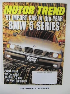 Motor Trend Magazine    February  1997    Questions With Tim Allen/BMW 5 Series - Picture 1 of 3