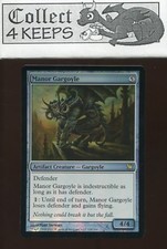 MtG Magic the Gathering Innistrad Foil: Manor Gargoyle (Rare 228/264)