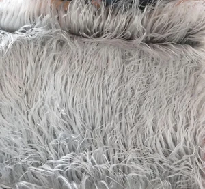 Fluffy Faux Fur Fabric for Craft Long Pile Fur Square Fabrics Sewing Quilt Artcr - Picture 1 of 2