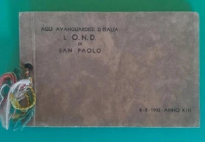 Avanguardisti Italia San Paolo Brasile 1935 Brasil São Paulo fascista - Foto 1 di 8